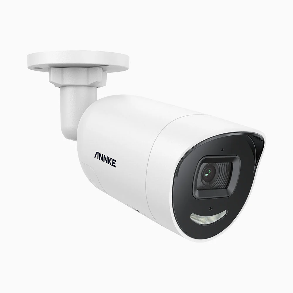 C800X - kamera zewnętrzna bezpieczeństwa PoE 4K, z przetwornikiem BSI 1/1,8'', przysłona f/1,6 (0,003 luksa), syrena i stroboskop, dwukierunkowy dźwięk, wykrywanie ludzi i pojazdów, ochrona obwodowa - Image 2