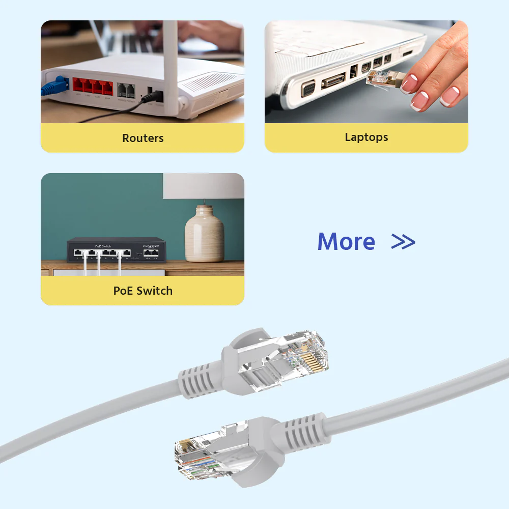 Kabel Sieciowy Ethernet 100 ft - Image 6