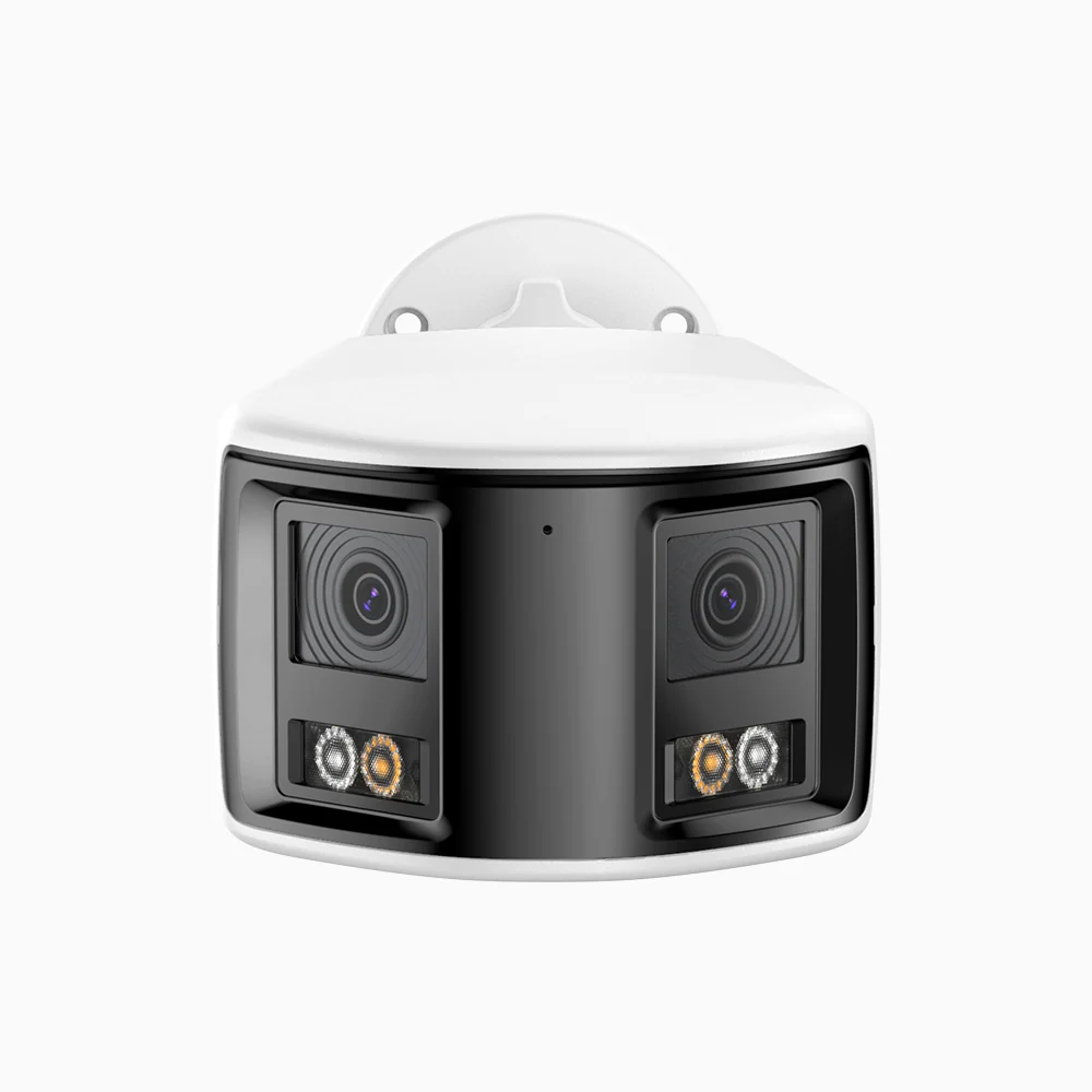 FCD600 - kamera zewnętrzna bezpieczeństwa PoE 6Mpx z Podwójny obiektyw, panoramiczny widok 180°, inteligentne podwójne oświetlenie nocne, dwukierunkowy dźwięk, aktywna syrena i alarm, wykrywanie ludzi i pojazdów, IP67 - Image 3