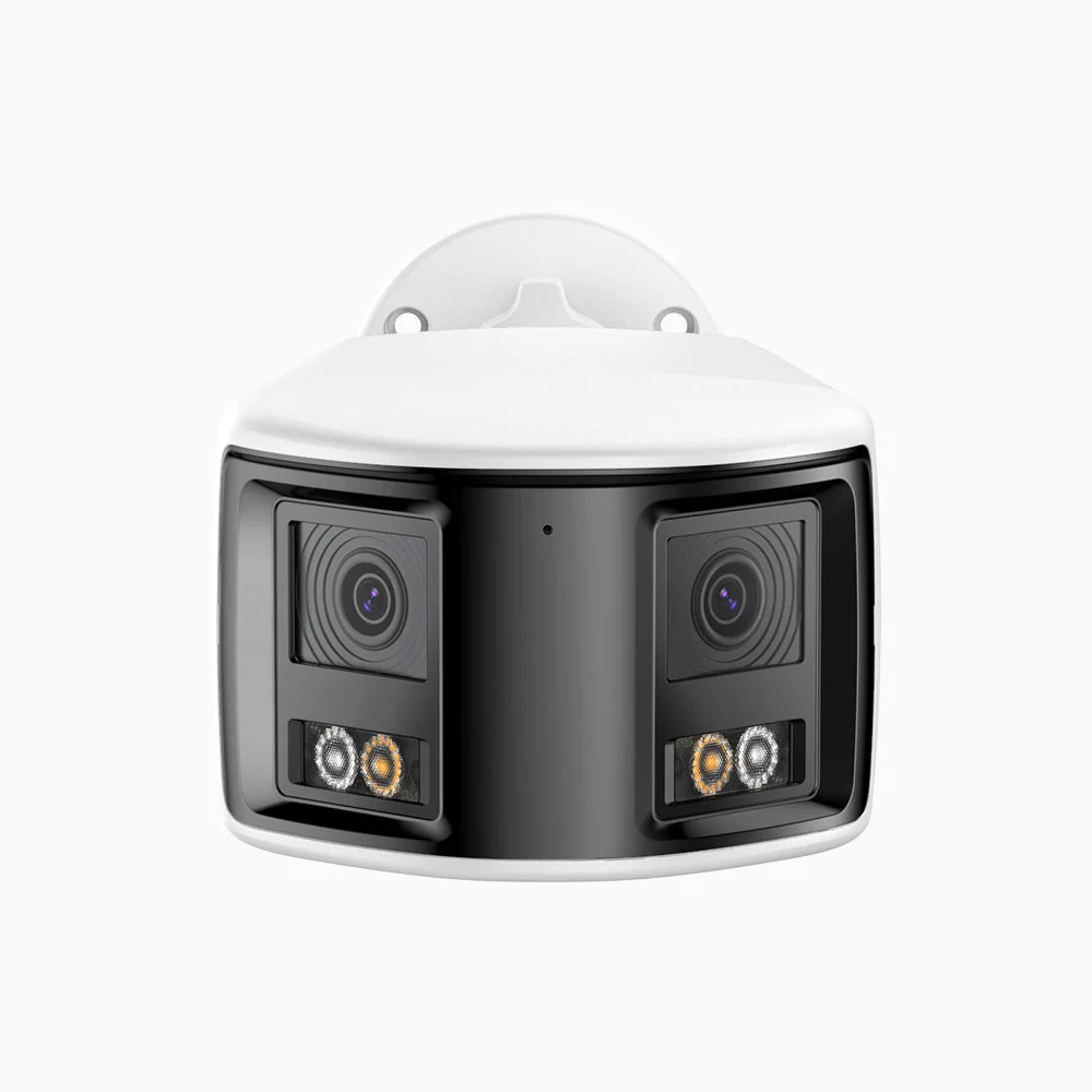 FCD800 - kamera zewnętrzna bezpieczeństwa PoE 8Mpx 4K z Podwójny obiektyw, panoramiczny widok 180°, inteligentne podwójne oświetlenie nocne, dwukierunkowy dźwięk, aktywna syrena i alarm, wykrywanie ludzi i pojazdów, IP67 - Image 3