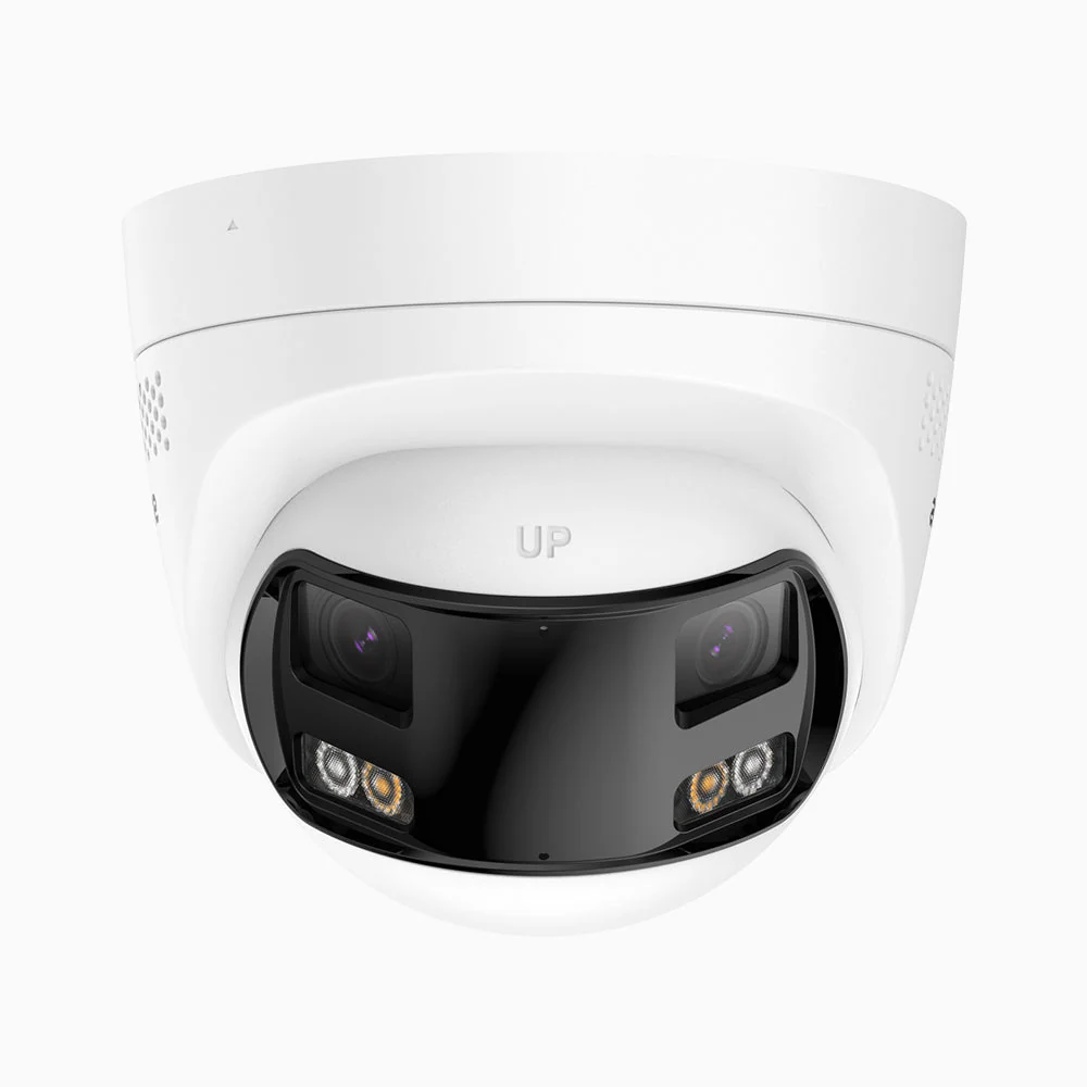 FCD800 - kamera zewnętrzna bezpieczeństwa PoE 8Mpx 4K z Podwójny obiektyw, panoramiczny widok 180°, inteligentne podwójne oświetlenie nocne, dwukierunkowy dźwięk, aktywna syrena i alarm, wykrywanie ludzi i pojazdów, IP67 - Image 4