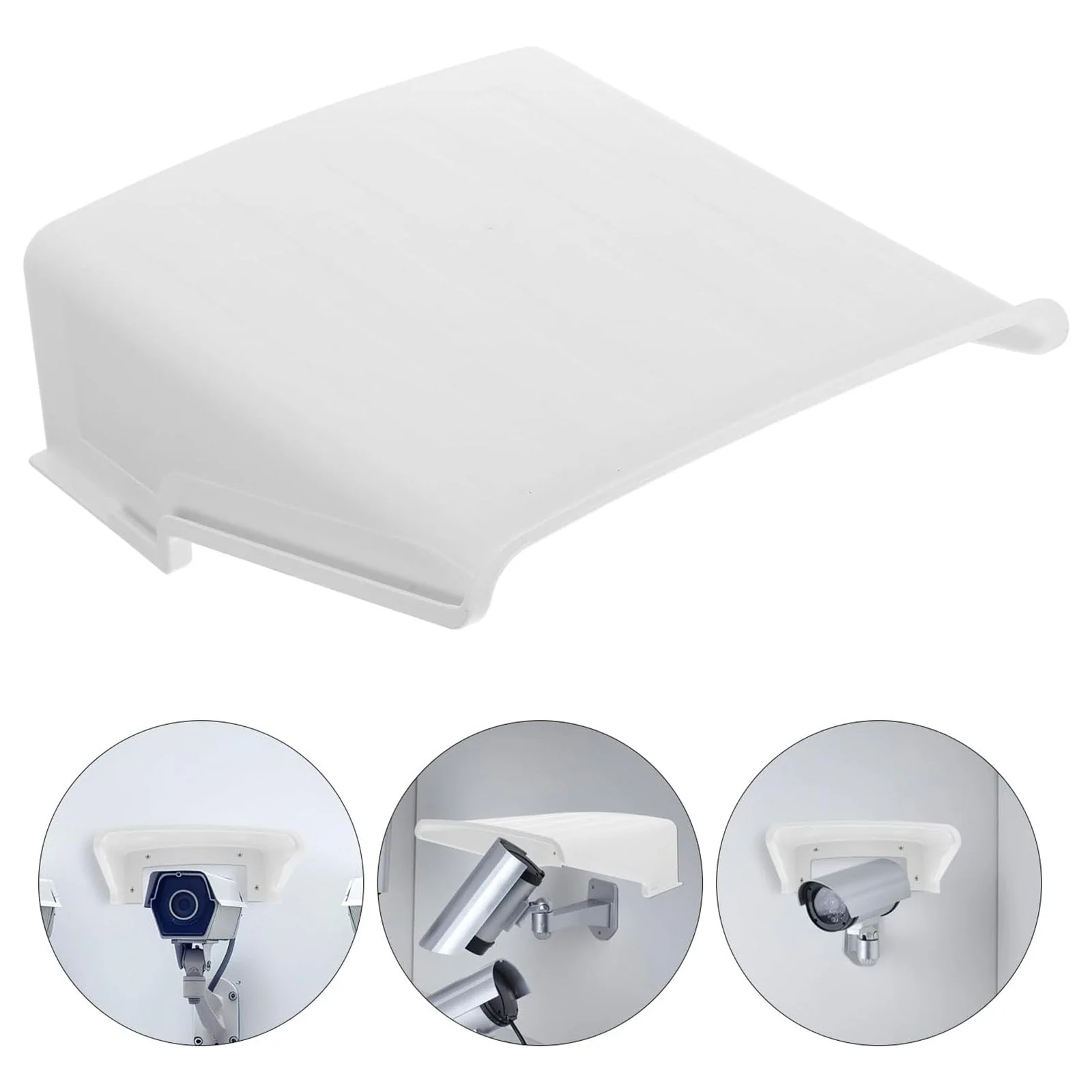 Pack of 4 Universal Sun Rain Shade Camera Cover Shield for SANNCE/ANNKE/Hikvision/Nest/Ring/Arlo/Dome/Bullet Outdoor Camera - White - Image 14