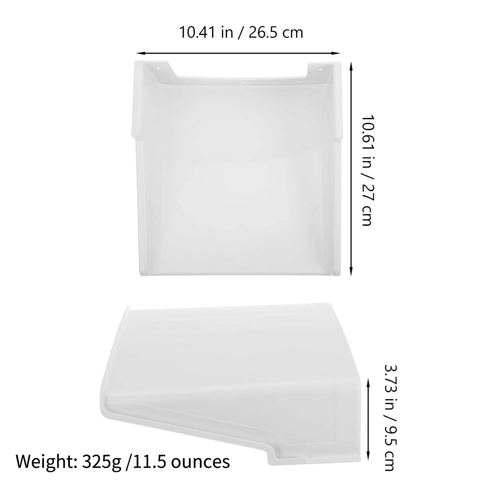 Pack of 4 Universal Sun Rain Shade Camera Cover Shield for SANNCE/ANNKE/Hikvision/Nest/Ring/Arlo/Dome/Bullet Outdoor Camera - White - Image 4