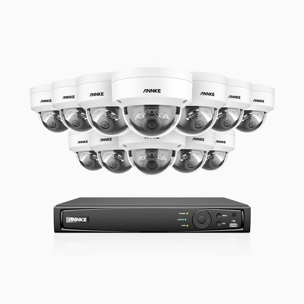 H800 - Zestaw do Monitoringu PoE 12 Kamery 4K z 16-Kanałowy Rejestratorem NVR, Noktowizor kolorowy i IR, 1/2.4" progresywny sensor CMOS, Identyfikacji osób lub pojazdów, Wbudowany mikrofon, IP67, Obsługuje RTSP i ONVIF - Image 3