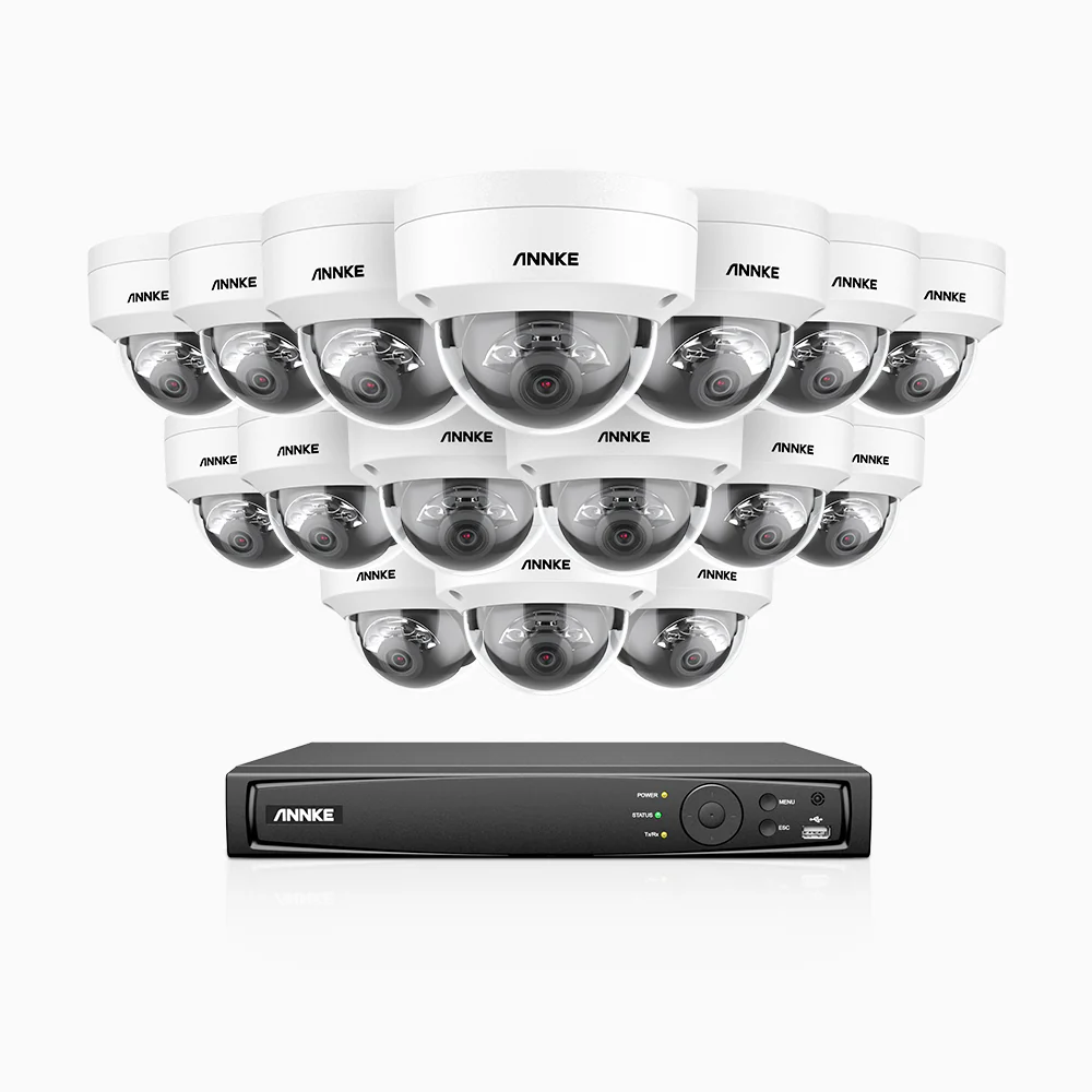 H800 - Zestaw do Monitoringu PoE 16 Kamery 4K z 16-Kanałowy Rejestratorem NVR, Noktowizor kolorowy i IR, 1/2.4" progresywny sensor CMOS, Identyfikacji osób lub pojazdów, Wbudowany mikrofon, IP67, Obsługuje RTSP i ONVIF - Image 3