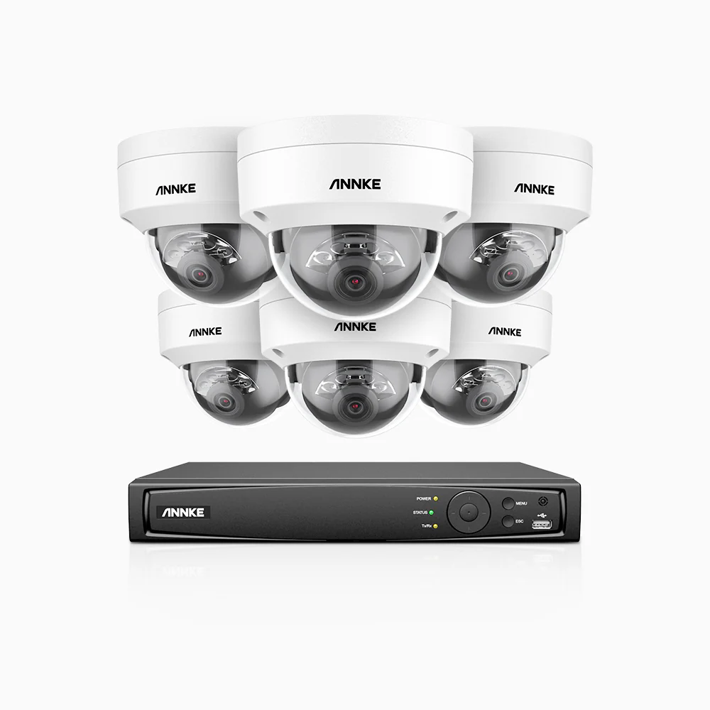 H800 - Zestaw do Monitoringu PoE 6 Kamery 4K z 8-Kanałowy Rejestratorem NVR, Noktowizor kolorowy i IR, 1/2.4" progresywny sensor CMOS, Identyfikacji osób lub pojazdów, Wbudowany mikrofon, IP67, Obsługuje RTSP i ONVIF - Image 3