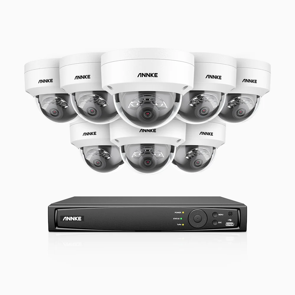 H800 - Zestaw do Monitoringu PoE 8 Kamery 4K z 8-Kanałowy Rejestratorem NVR, Noktowizor kolorowy i IR, 1/2.4" progresywny sensor CMOS, Identyfikacji osób lub pojazdów, Wbudowany mikrofon, IP67, Obsługuje RTSP i ONVIF - Image 3